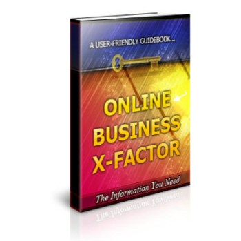 Online Business X-Factor Unrestricted PLR Ebook Online Business X-Factor Unrestricted PLR Ebook